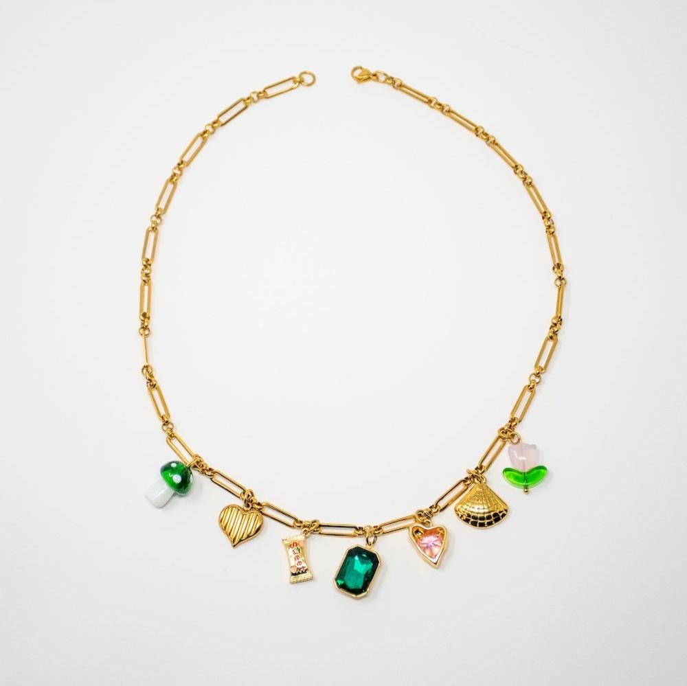 Emerald City Charm Necklace
