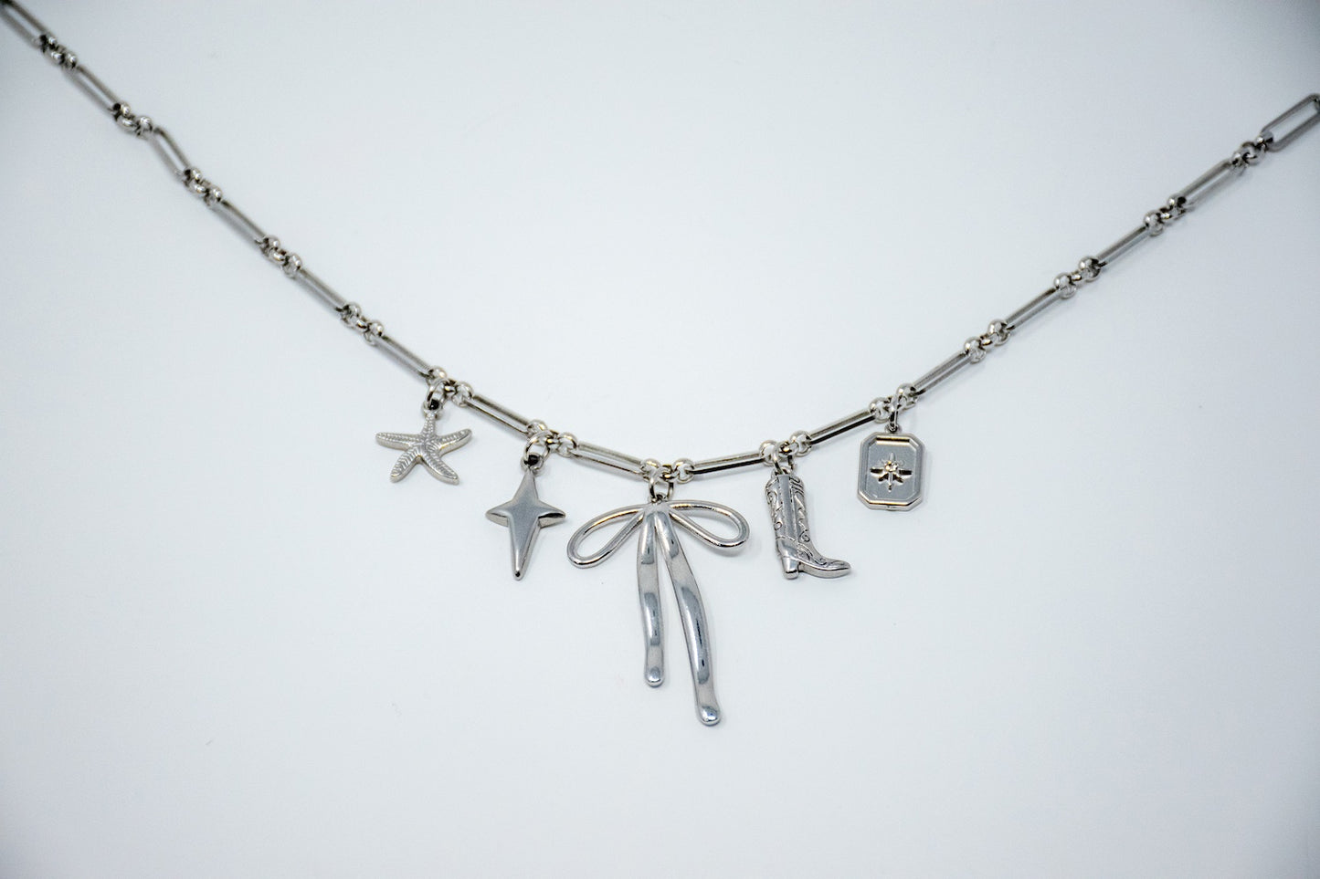 Soft Coastal Cowgirl Charm Necklaces