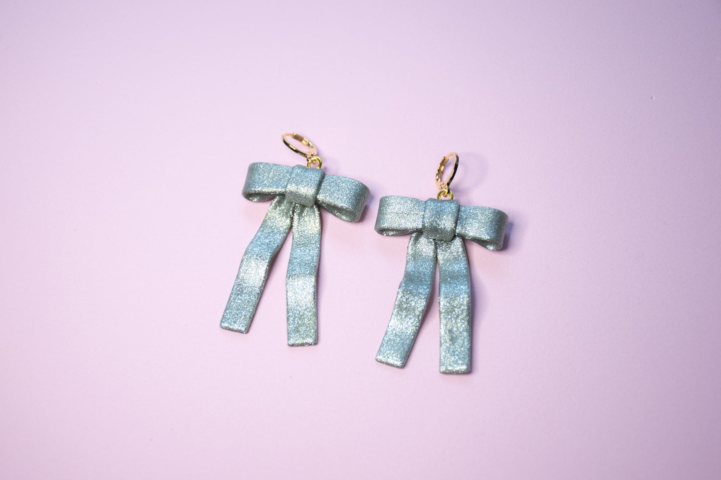 Shiny Silver Bows