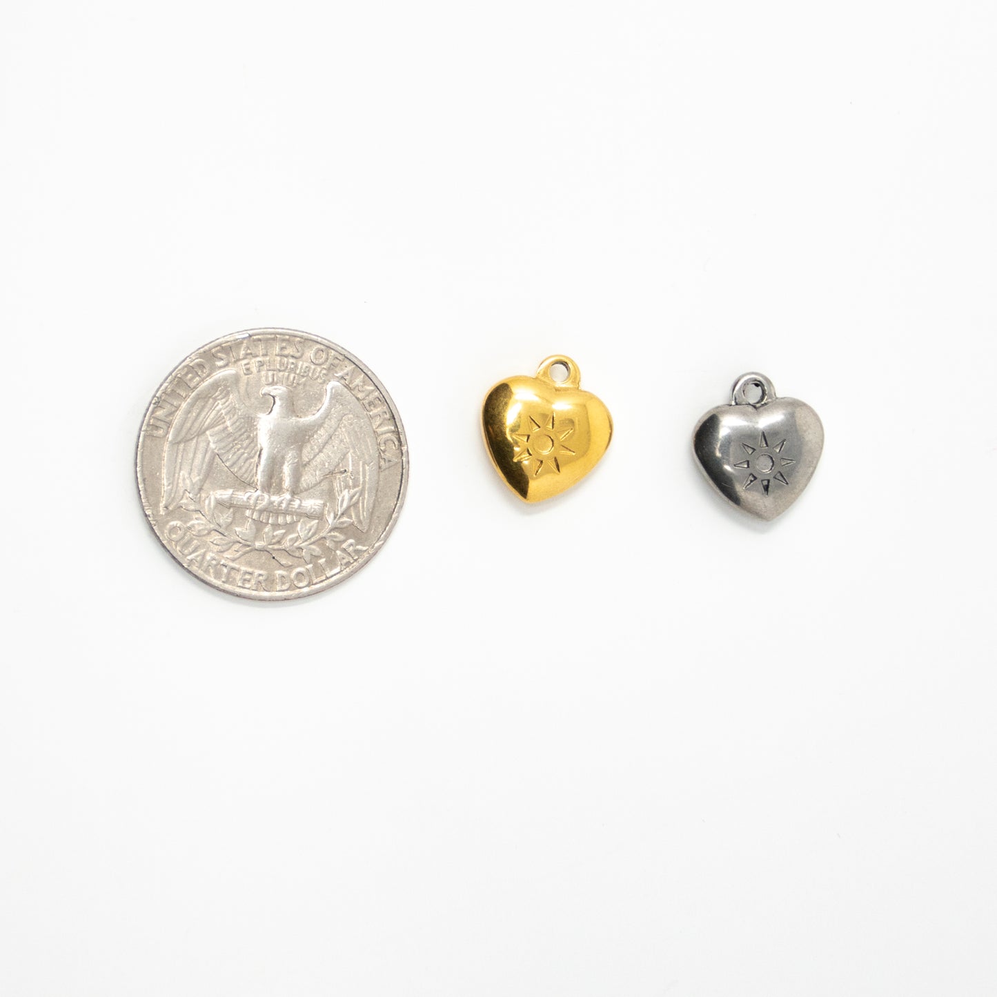 Heart Bursts Charm