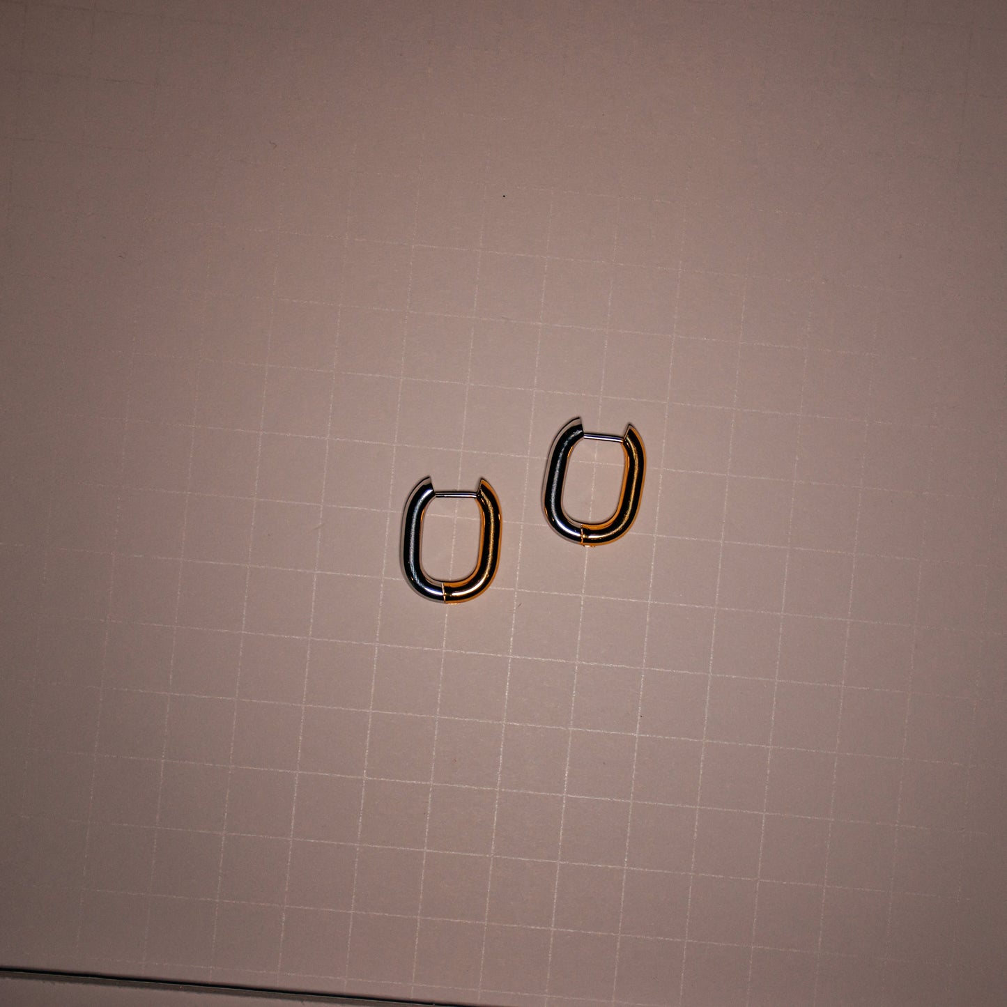 Oval Mixmatch Metal Hoops