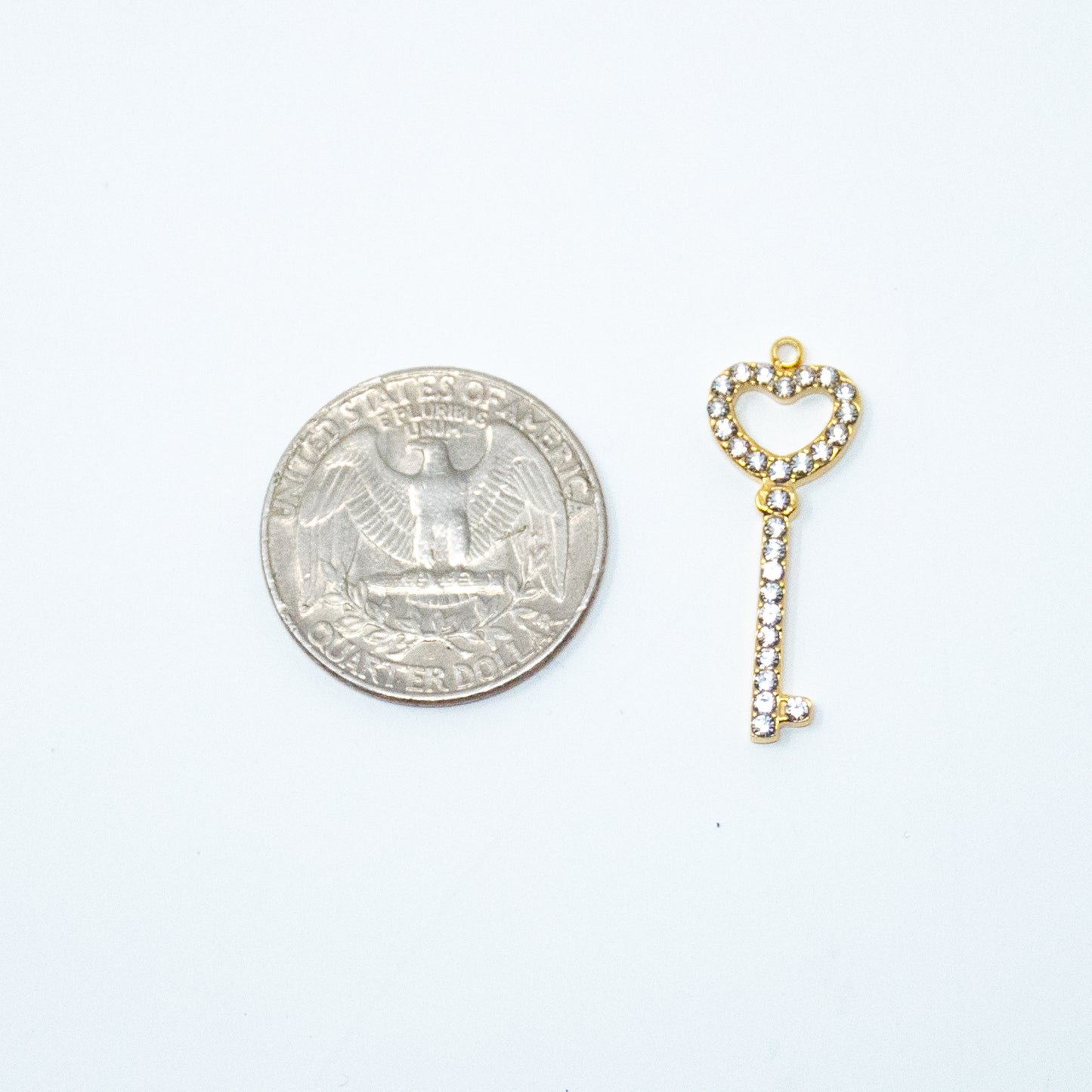 Sparkle Key Charm