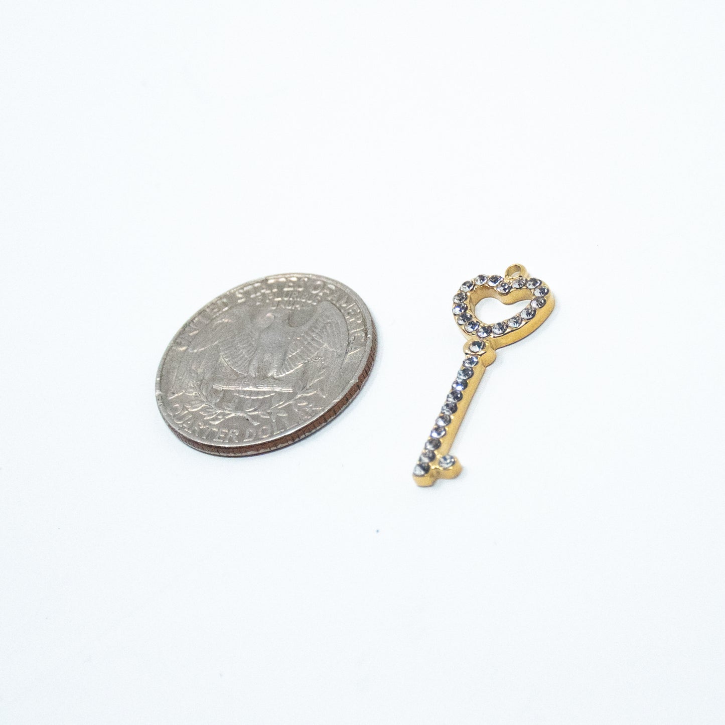 Sparkle Key Charm