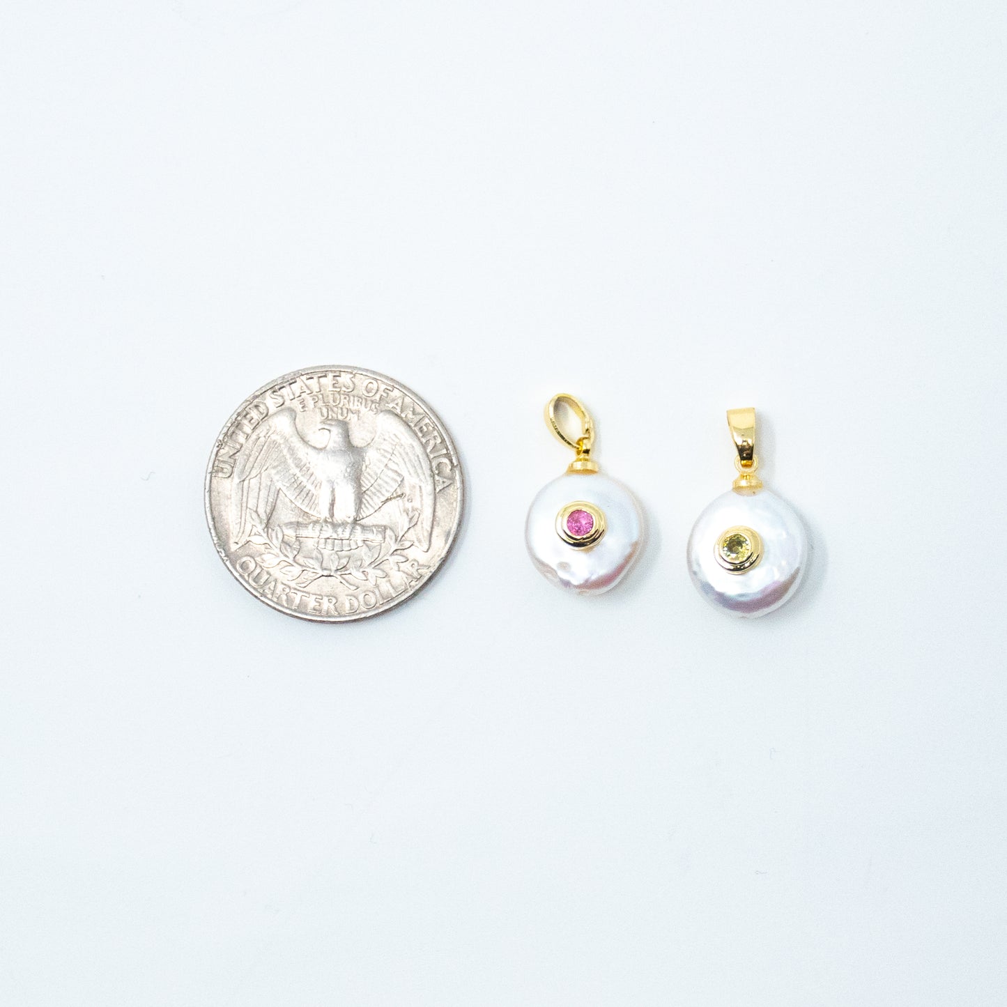 Sparkely Pearl Charm