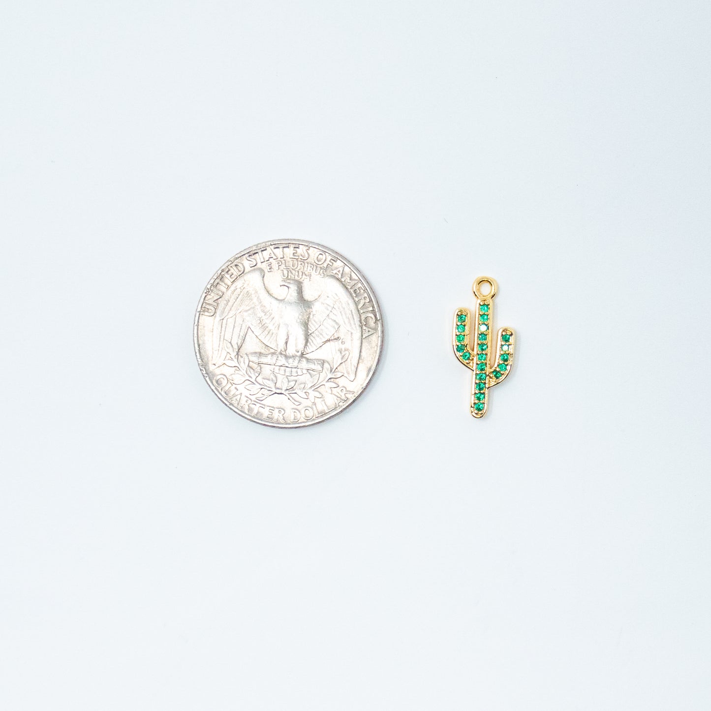 Sparkley Cacti Charm