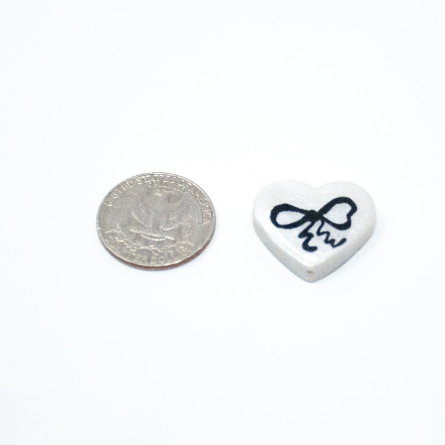 Coquette Heart Charm