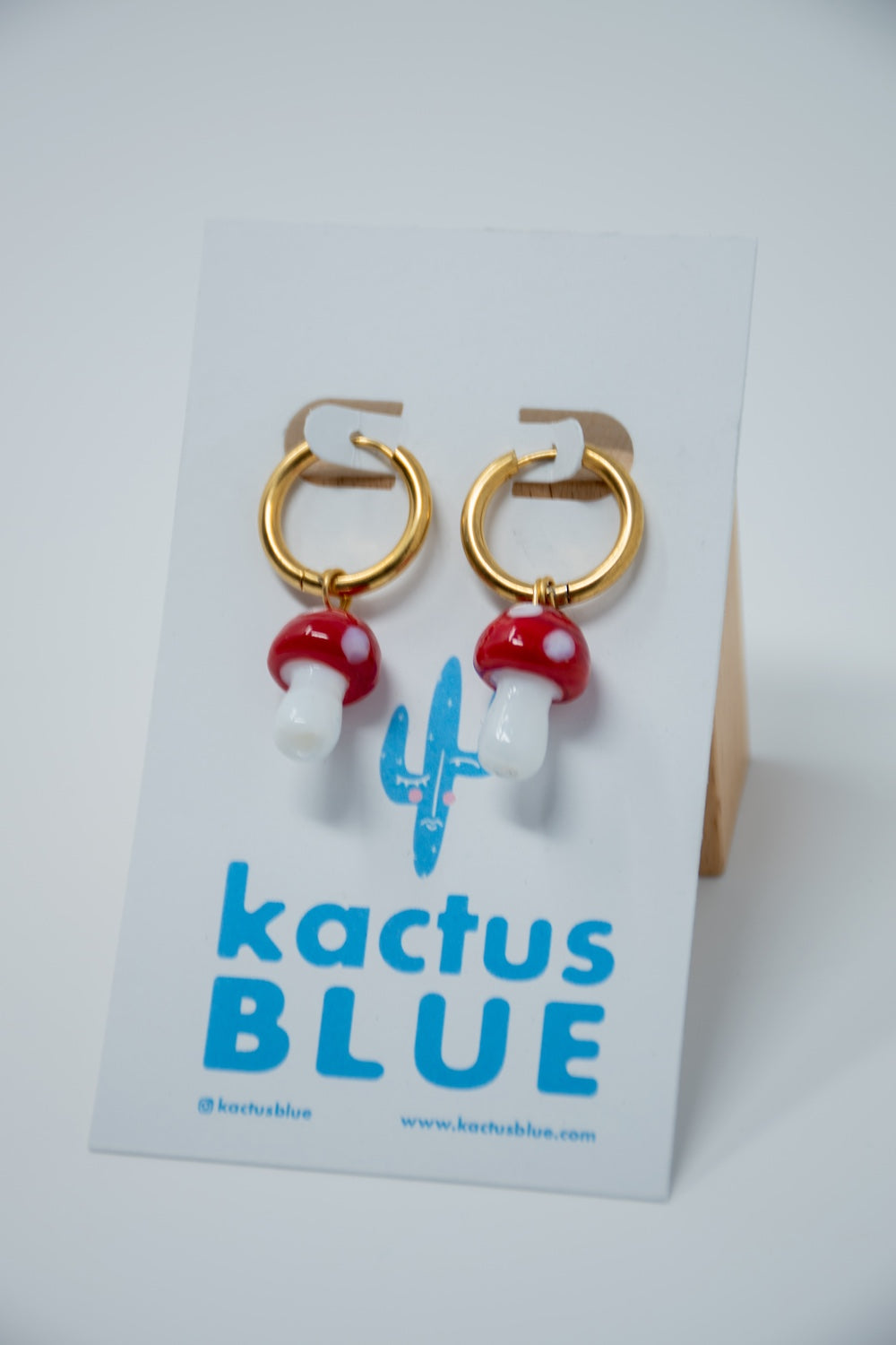 Mushie Charm Hoops