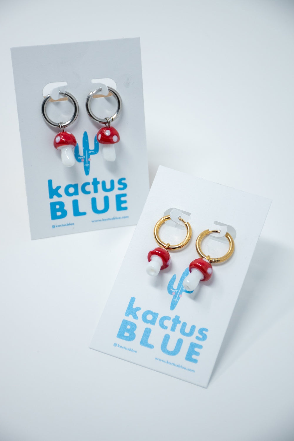 Mushie Charm Hoops
