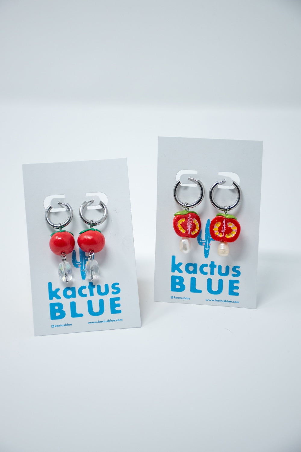 Tomato Charm Earrings