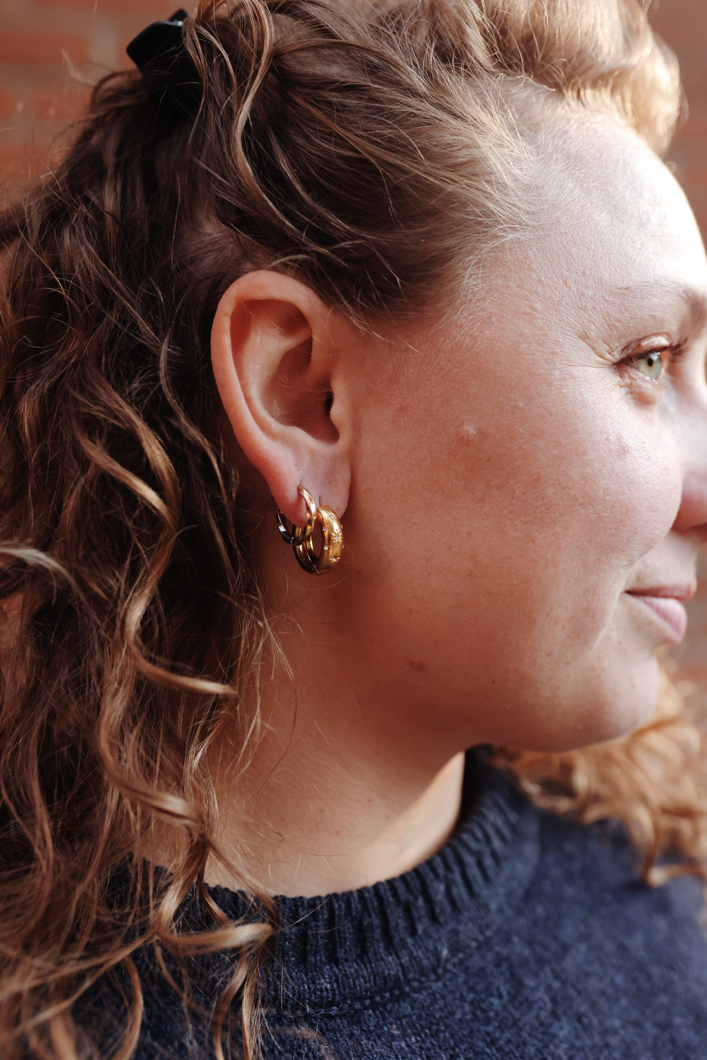 Gurl, you Twisted Hoops