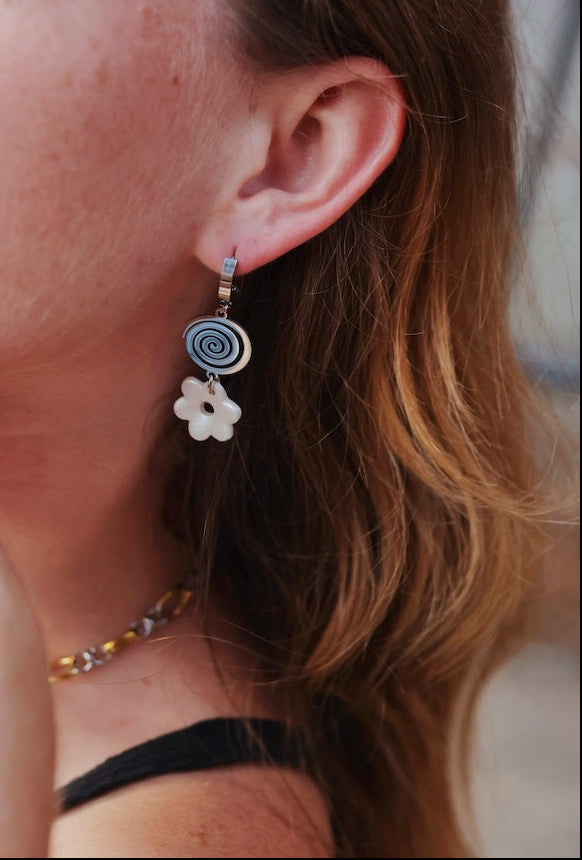 Rebirth Flower Hoops