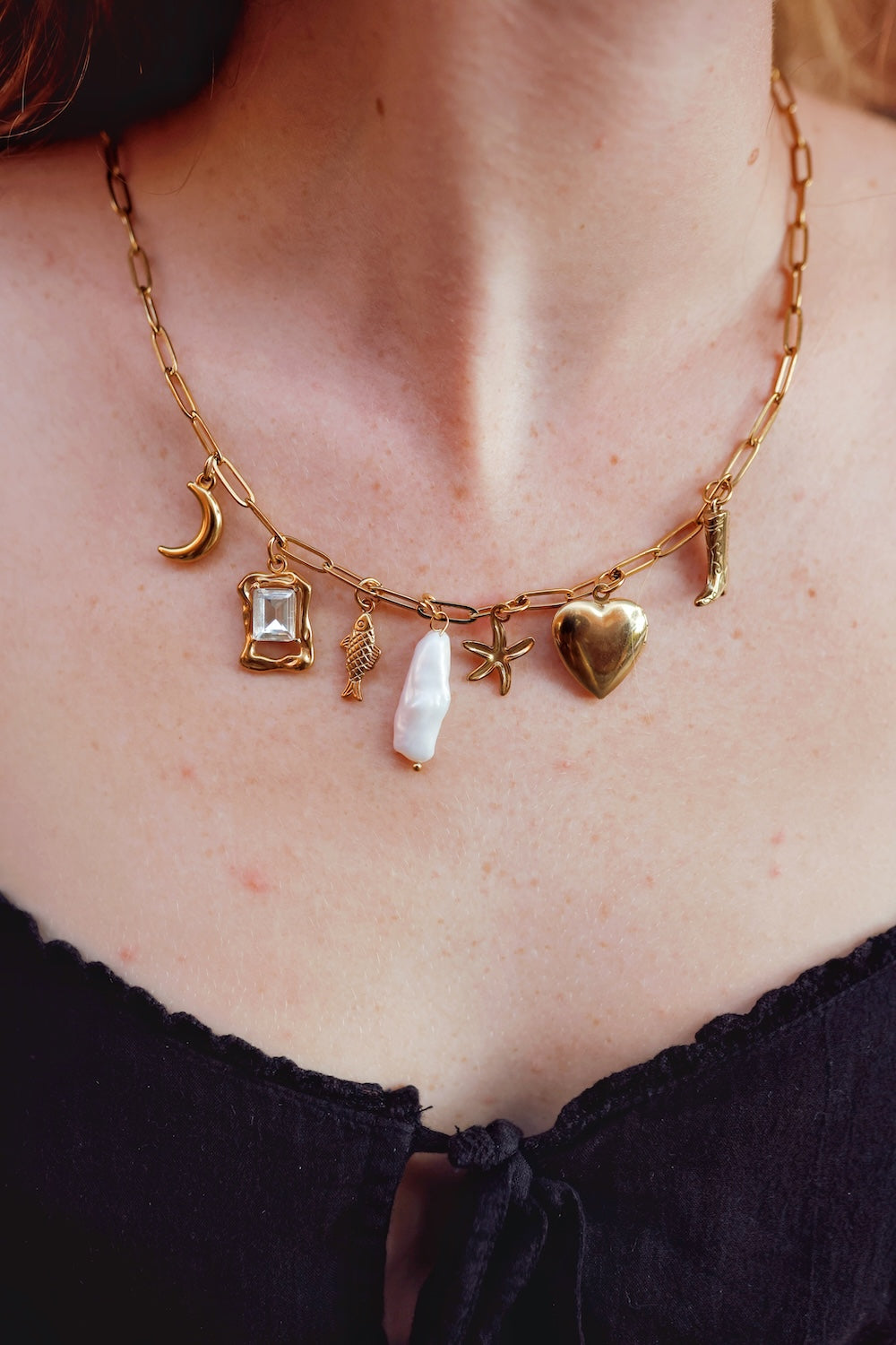 Ocean Queen Charm Necklace