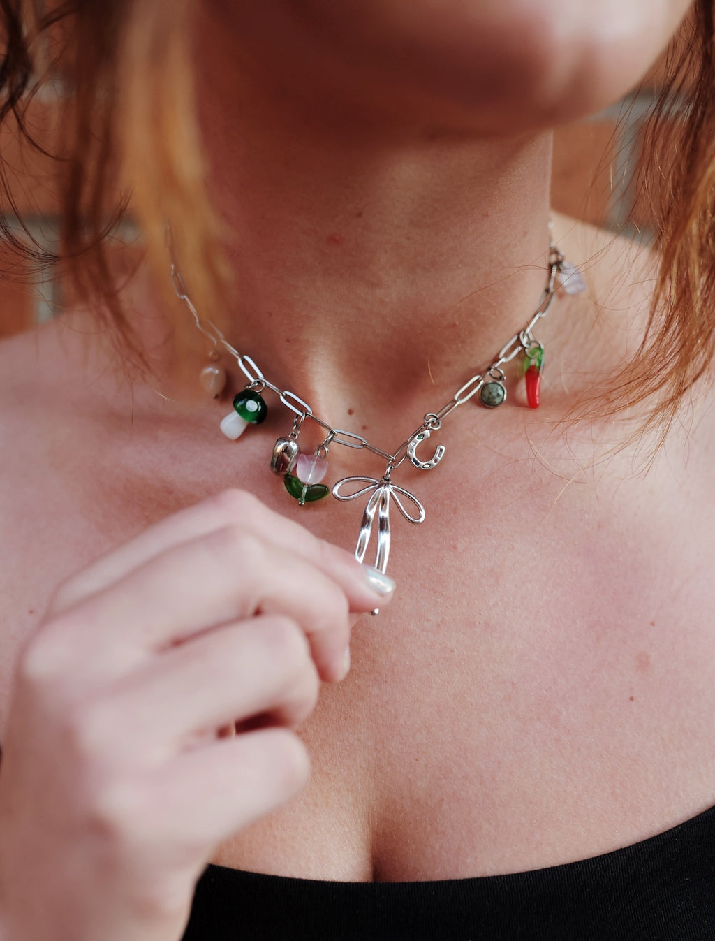 Sweet & Spicy Charm Necklace