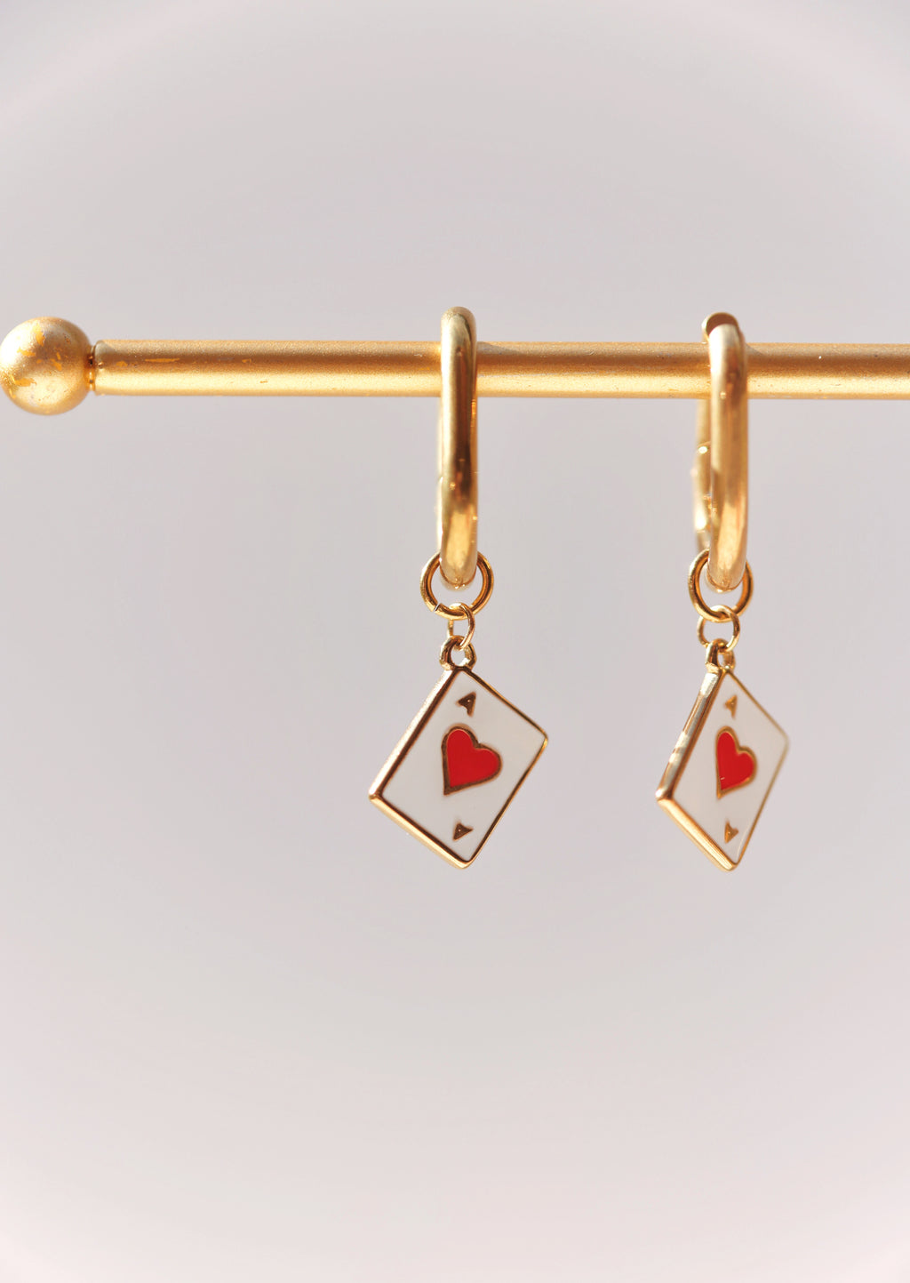 Ace Charm Earrings