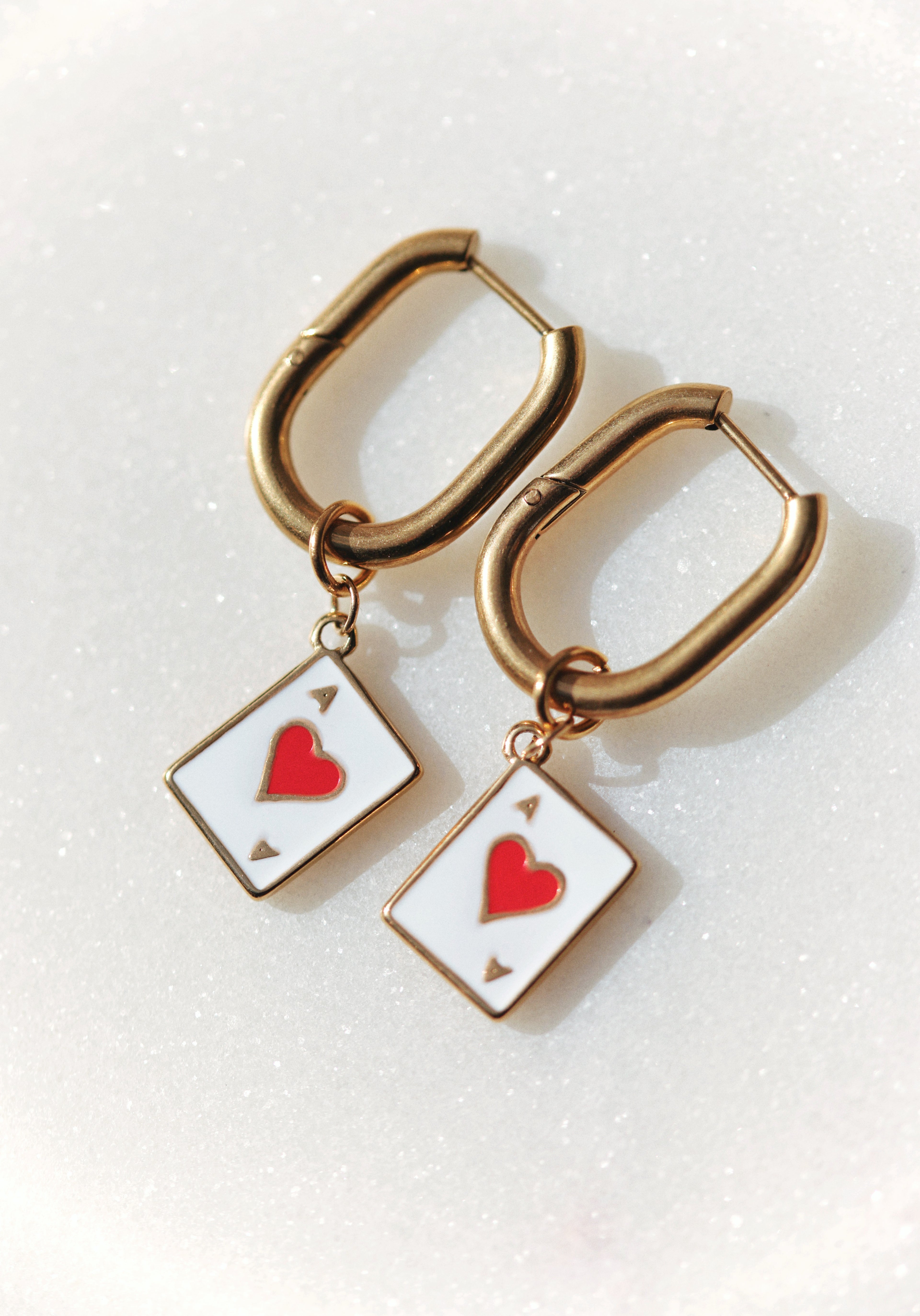 Ace Charm Earrings