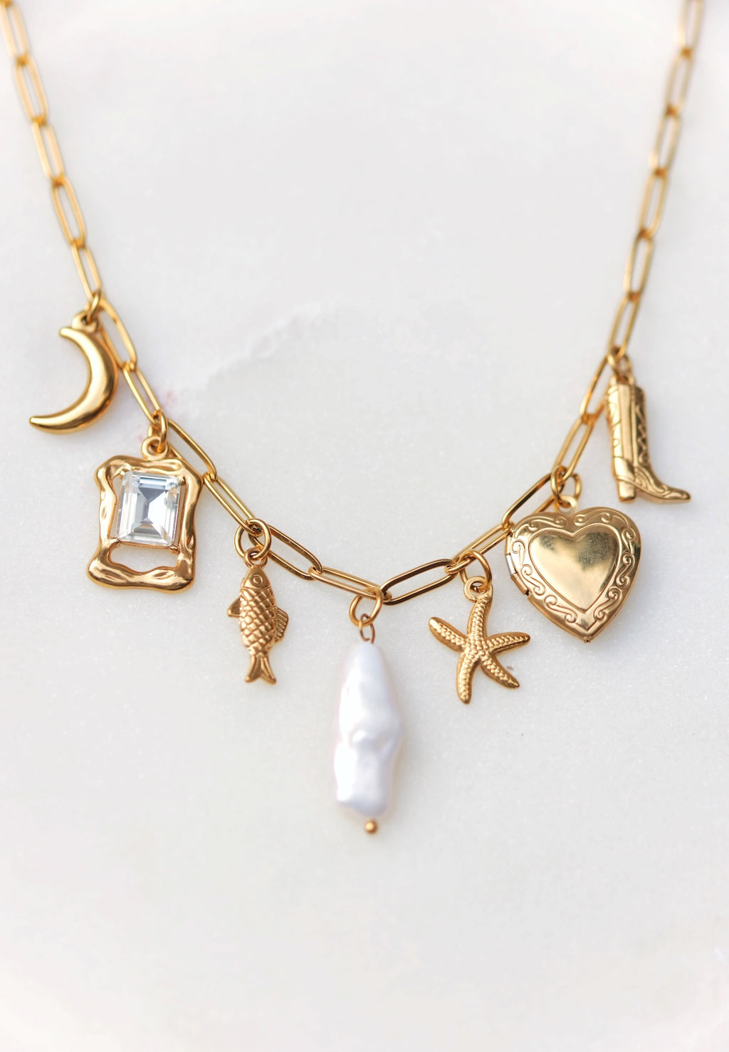 Ocean Queen Charm Necklace