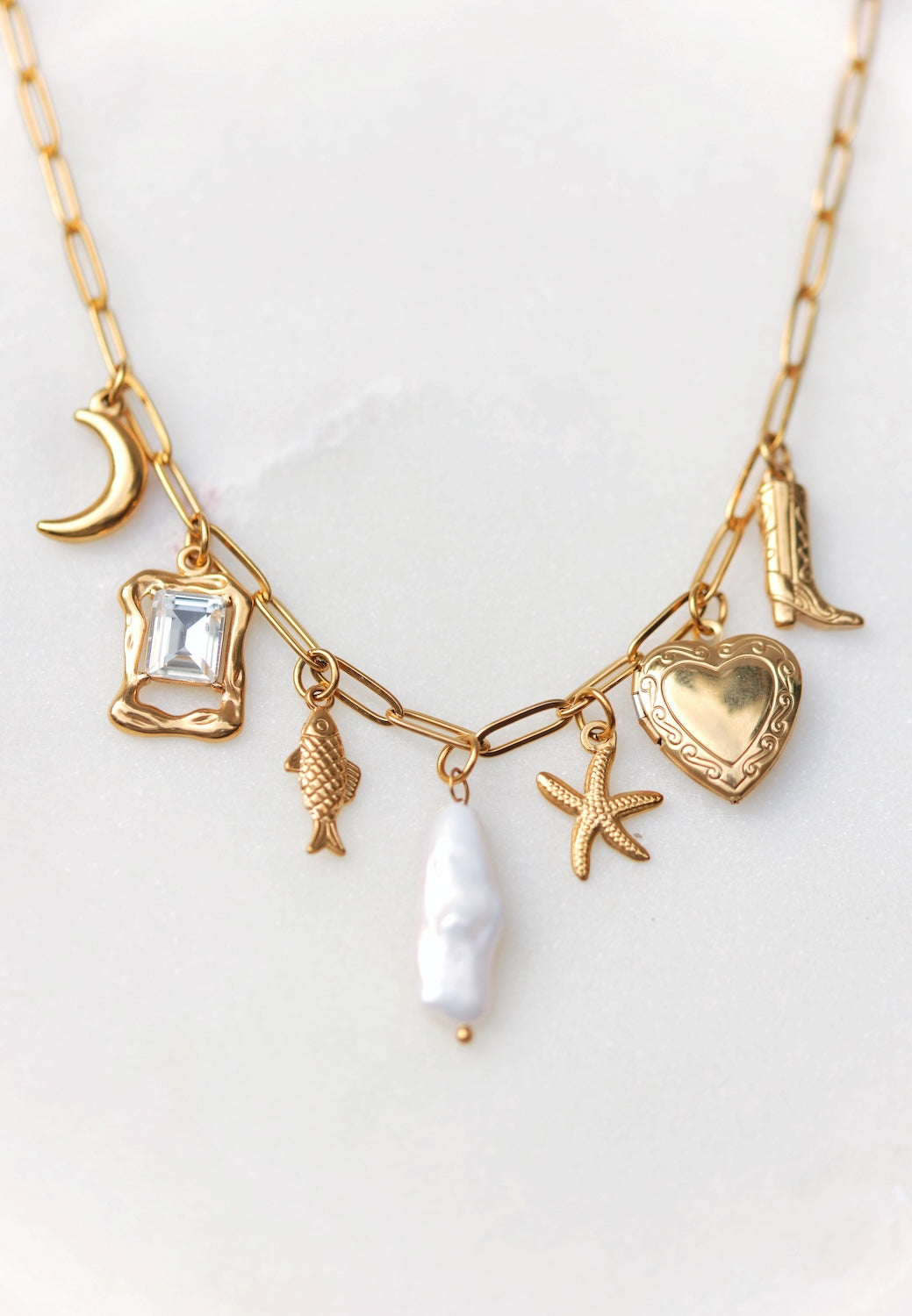 Ocean Queen Charm Necklace