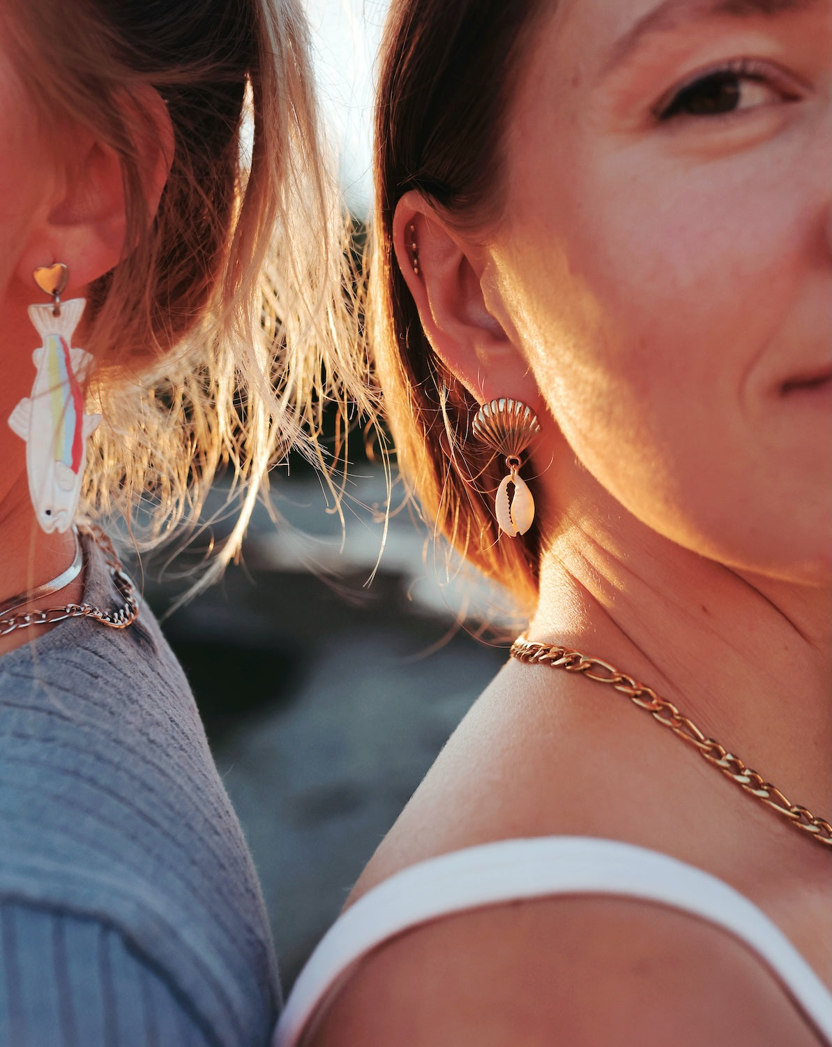 She Sells Sea Shells Studs