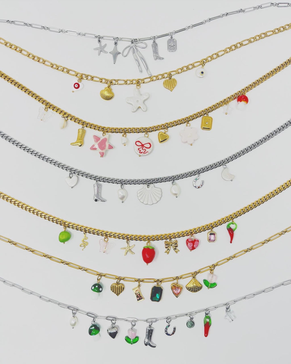 START HERE: BASE OF YOUR CHARM NECKLACE