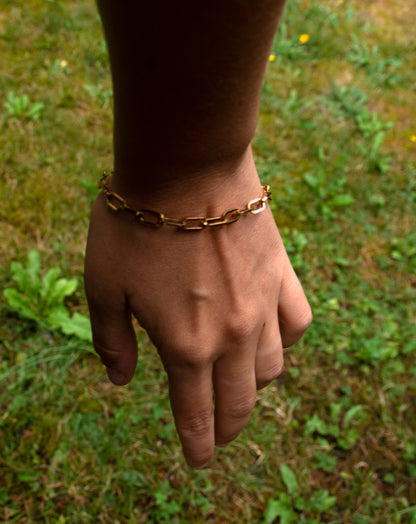 Paper Clip Bracelet