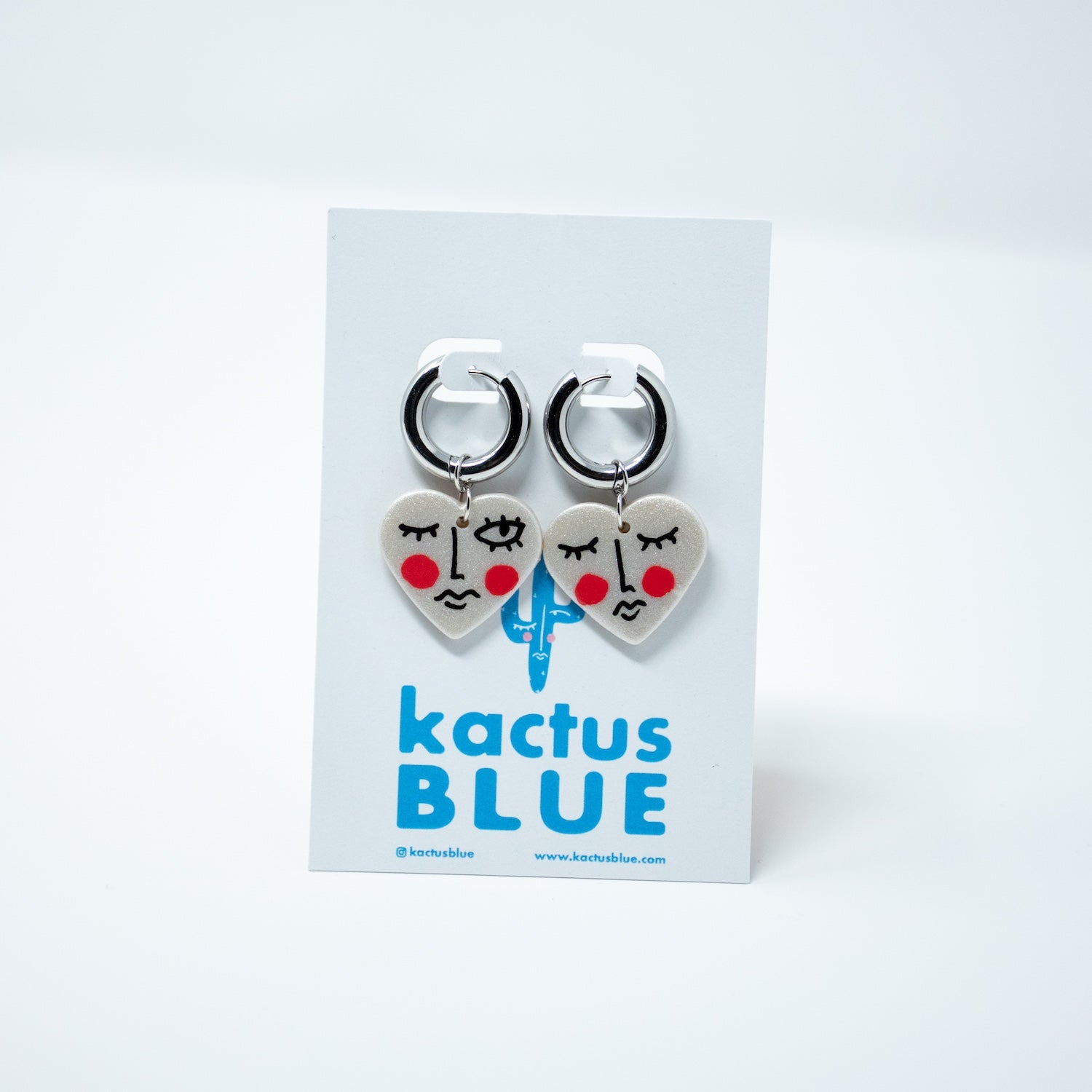 All About My Feelings Charm on Chunky Hoop