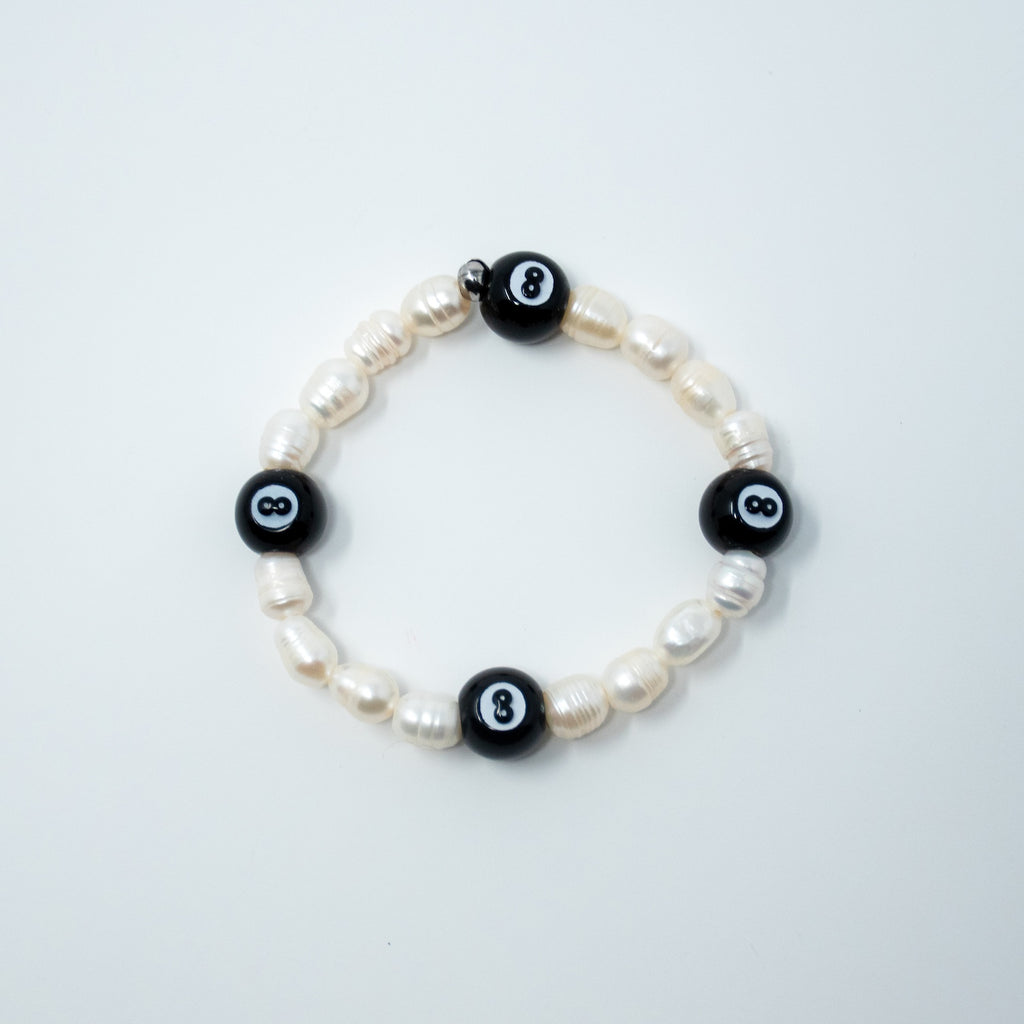 8 Ball Beaded Bracelet