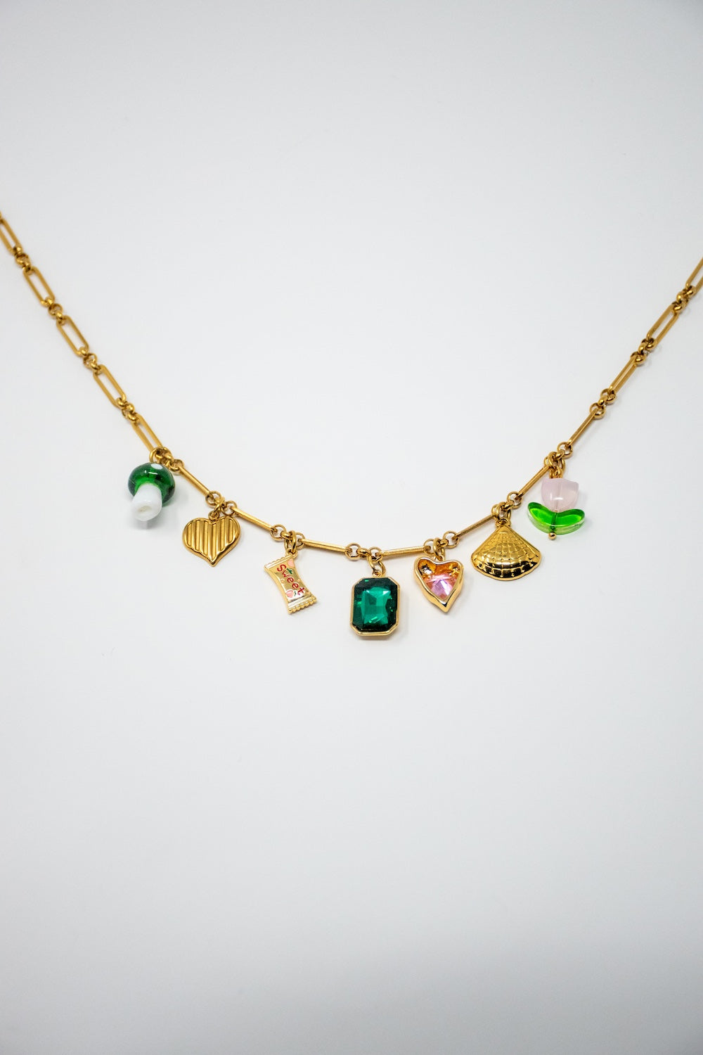 Emerald City Charm Necklace