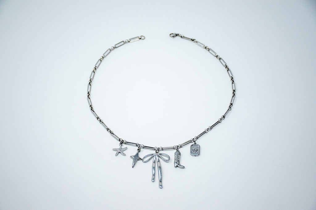 West Coast Cowgirl Charm Necklace
