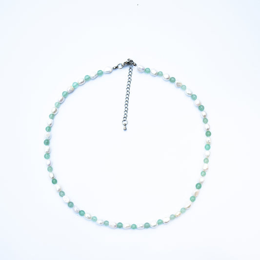 Pearl & Jade Necklace