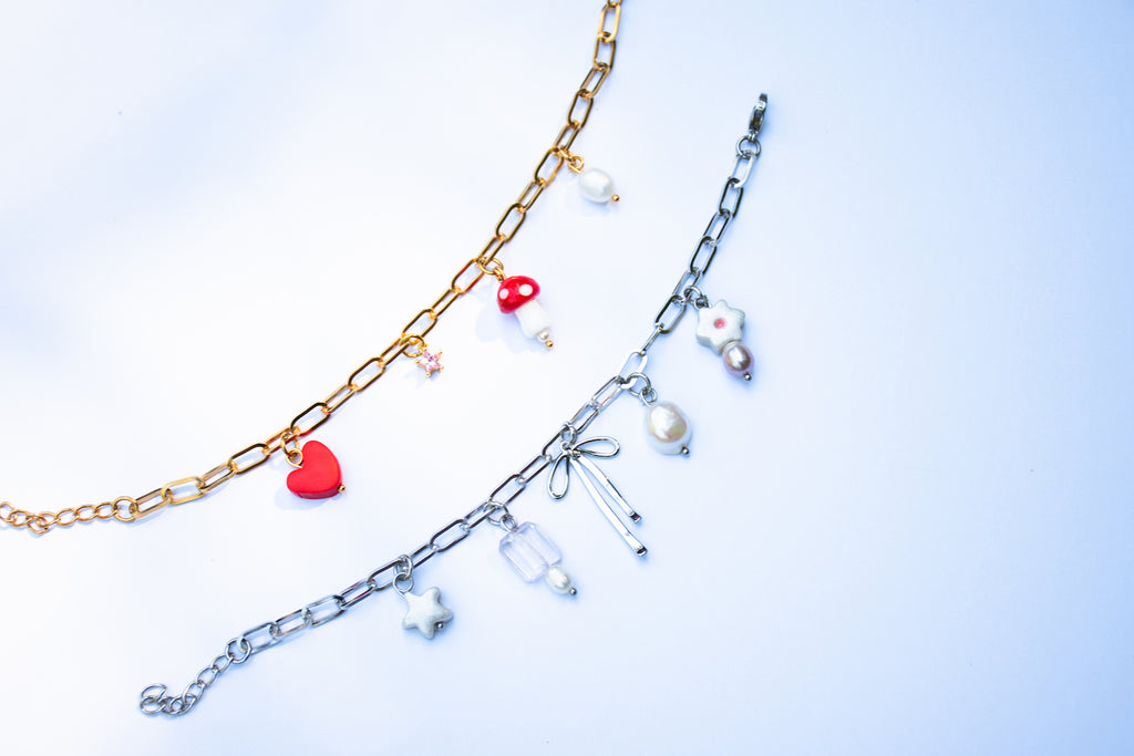 Silver Charm Bracelet