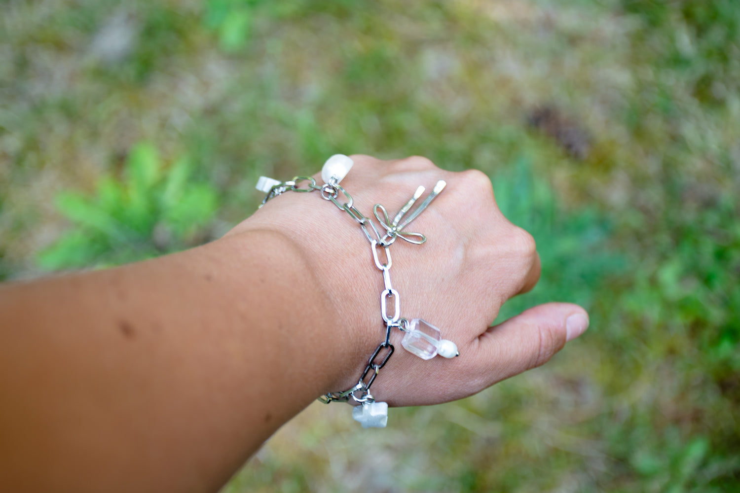 Silver Charm Bracelet