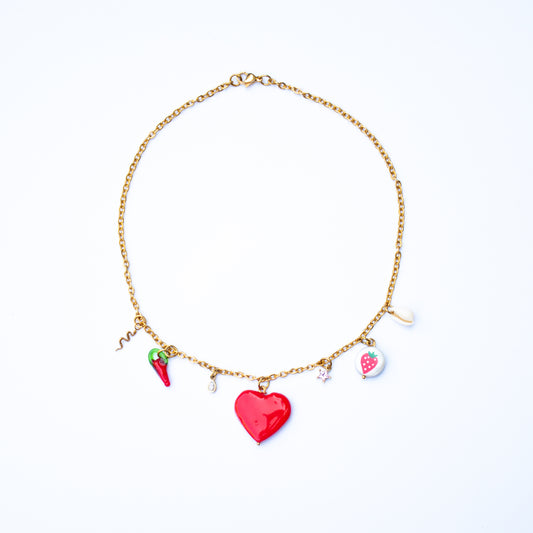 Spicy Lover Charm Necklace