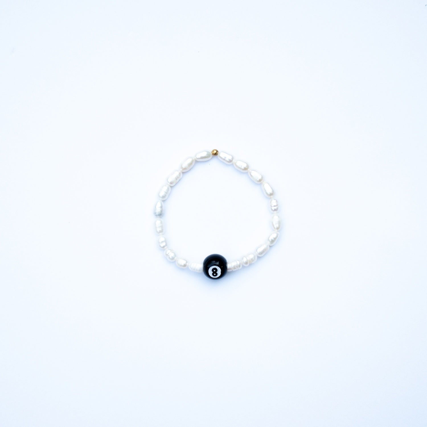 8 Ball Pearl Bracelet