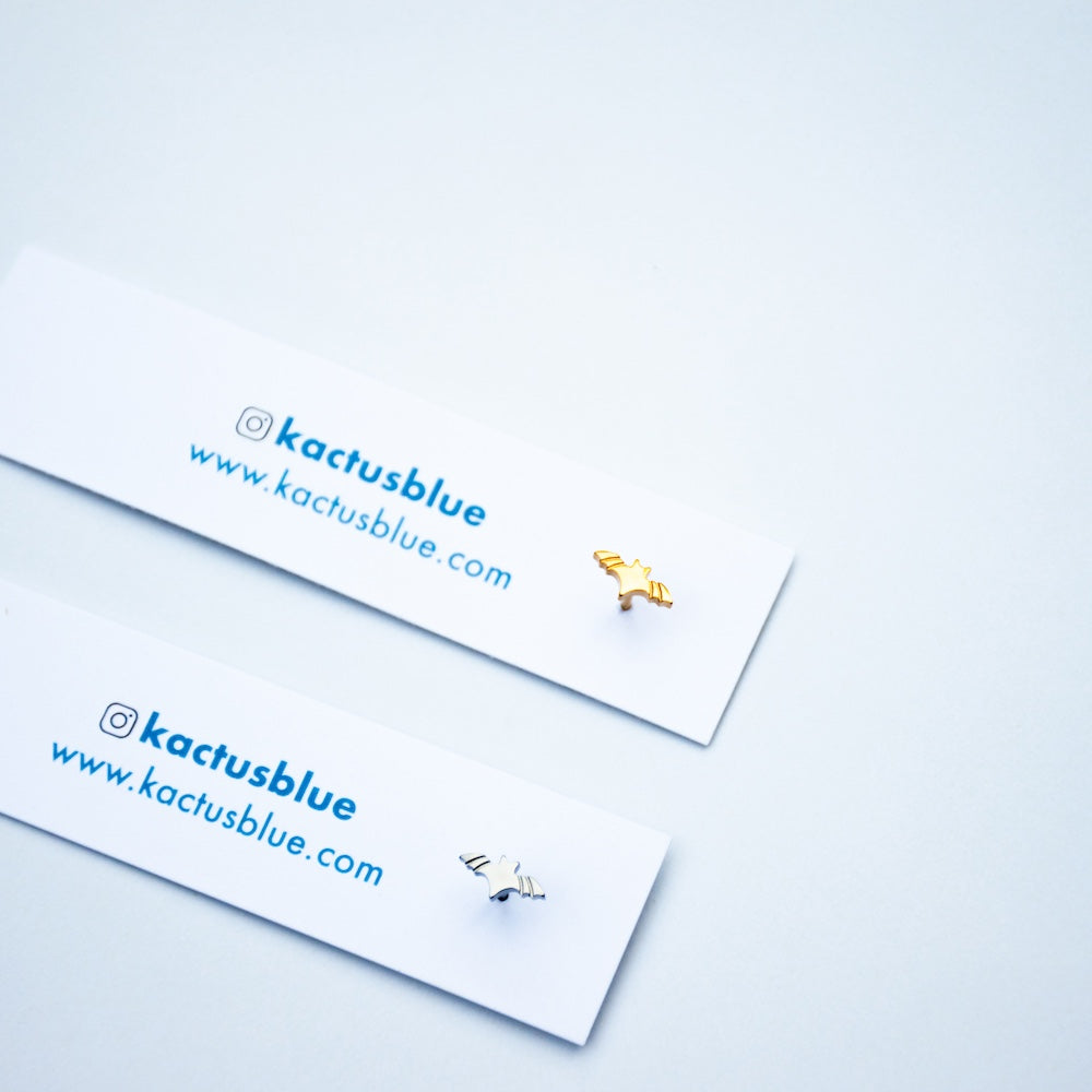 Bats Flat Back Studs