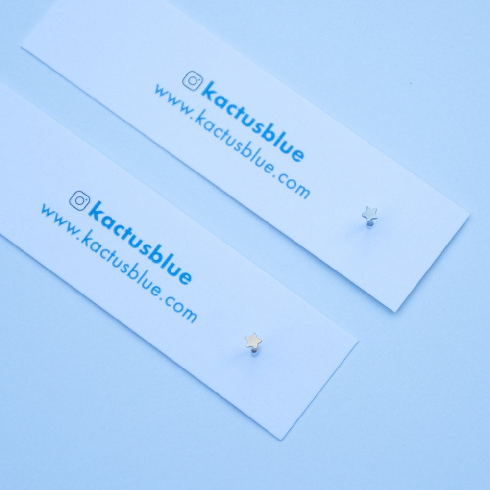 Star Flat Back Stud