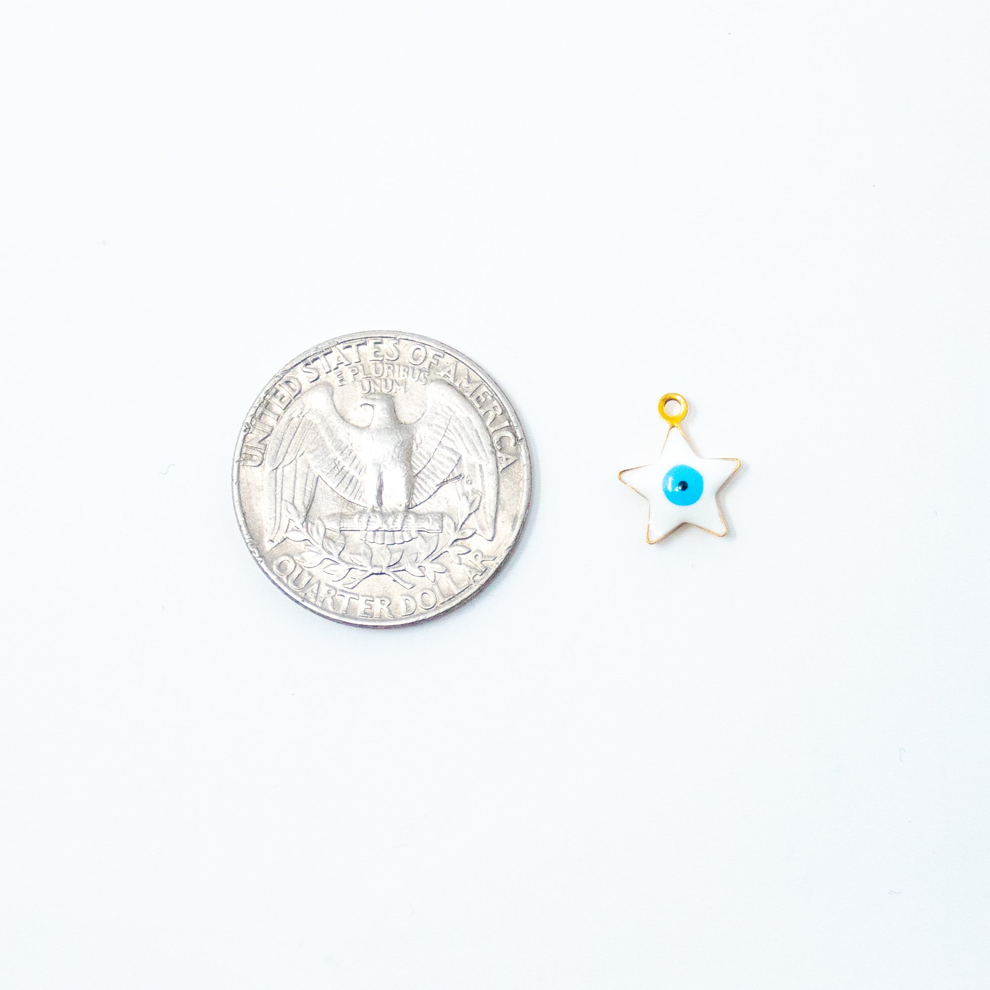 Evil Eye Star Charm