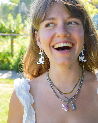 Cowboy Boot Necklace