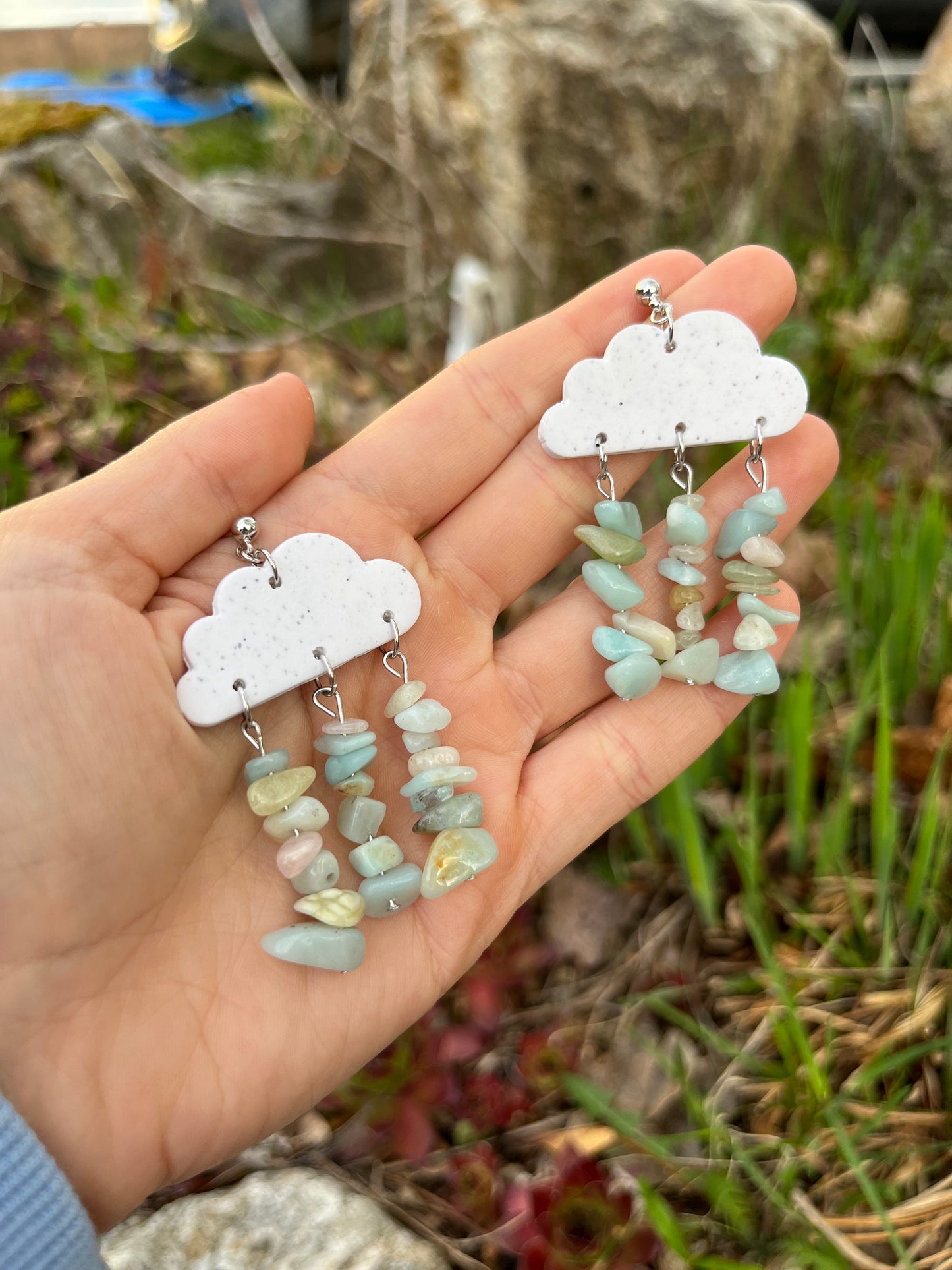 Raining crystals