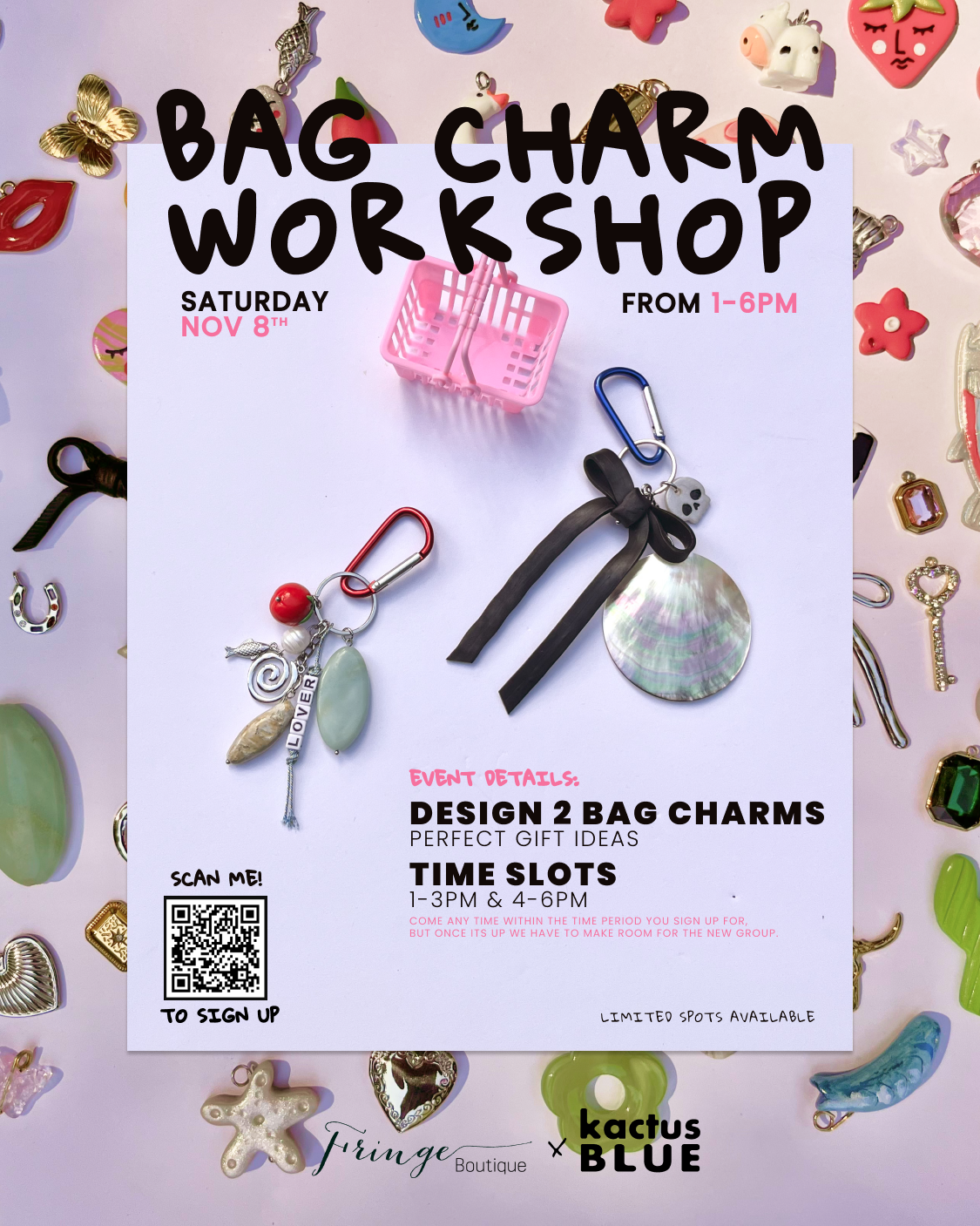 Bag Charm Workshop
