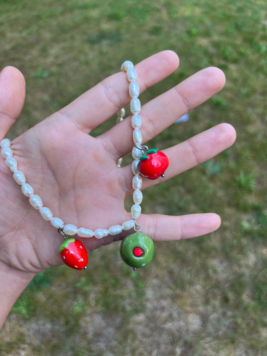 Fruits & Veggies Charm Necklace