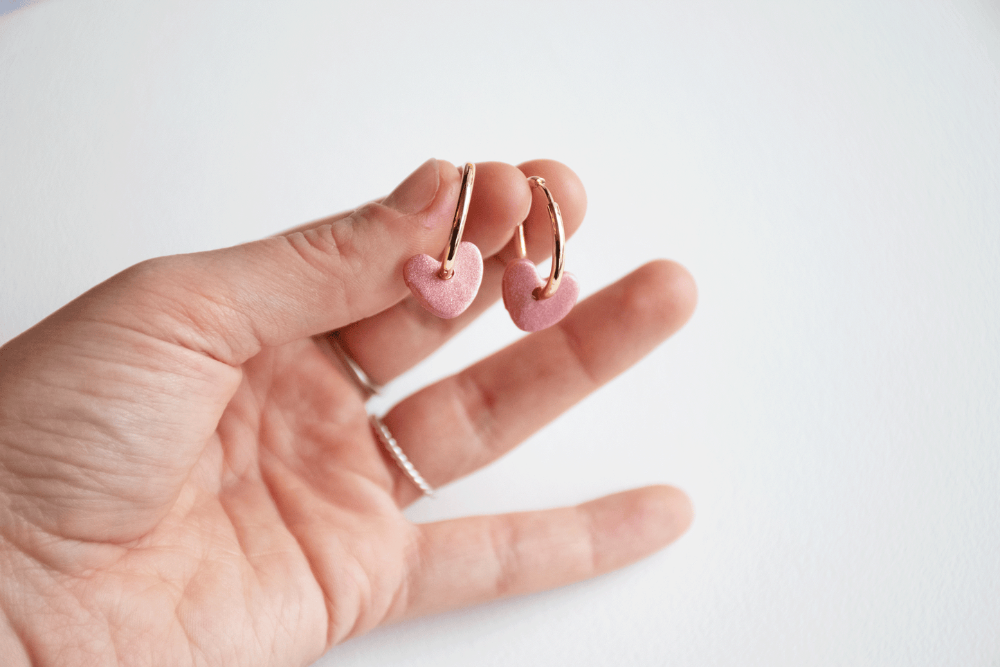 Little Mini Valentines Day Earrings