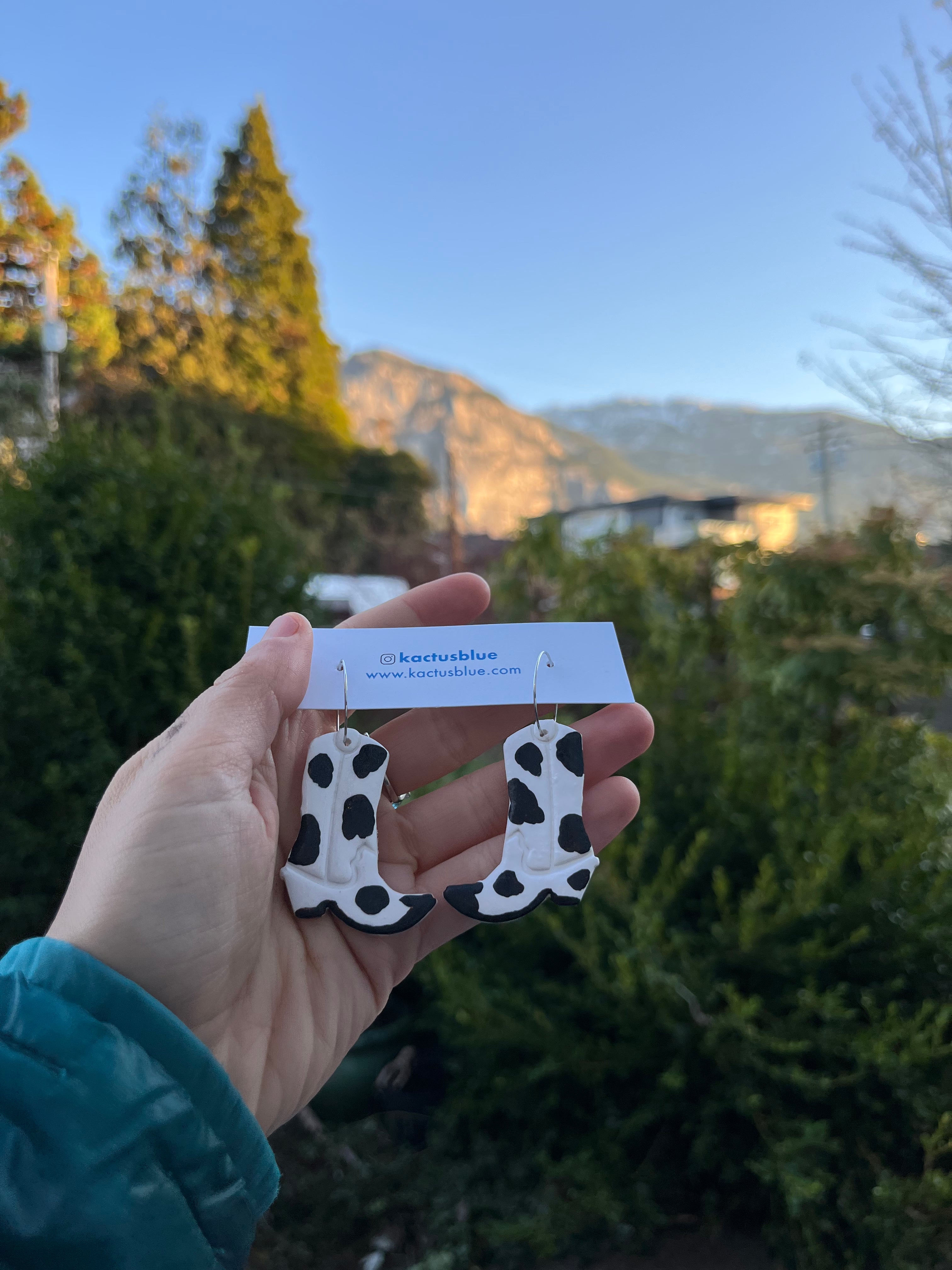 Cowboy boots on Hoop