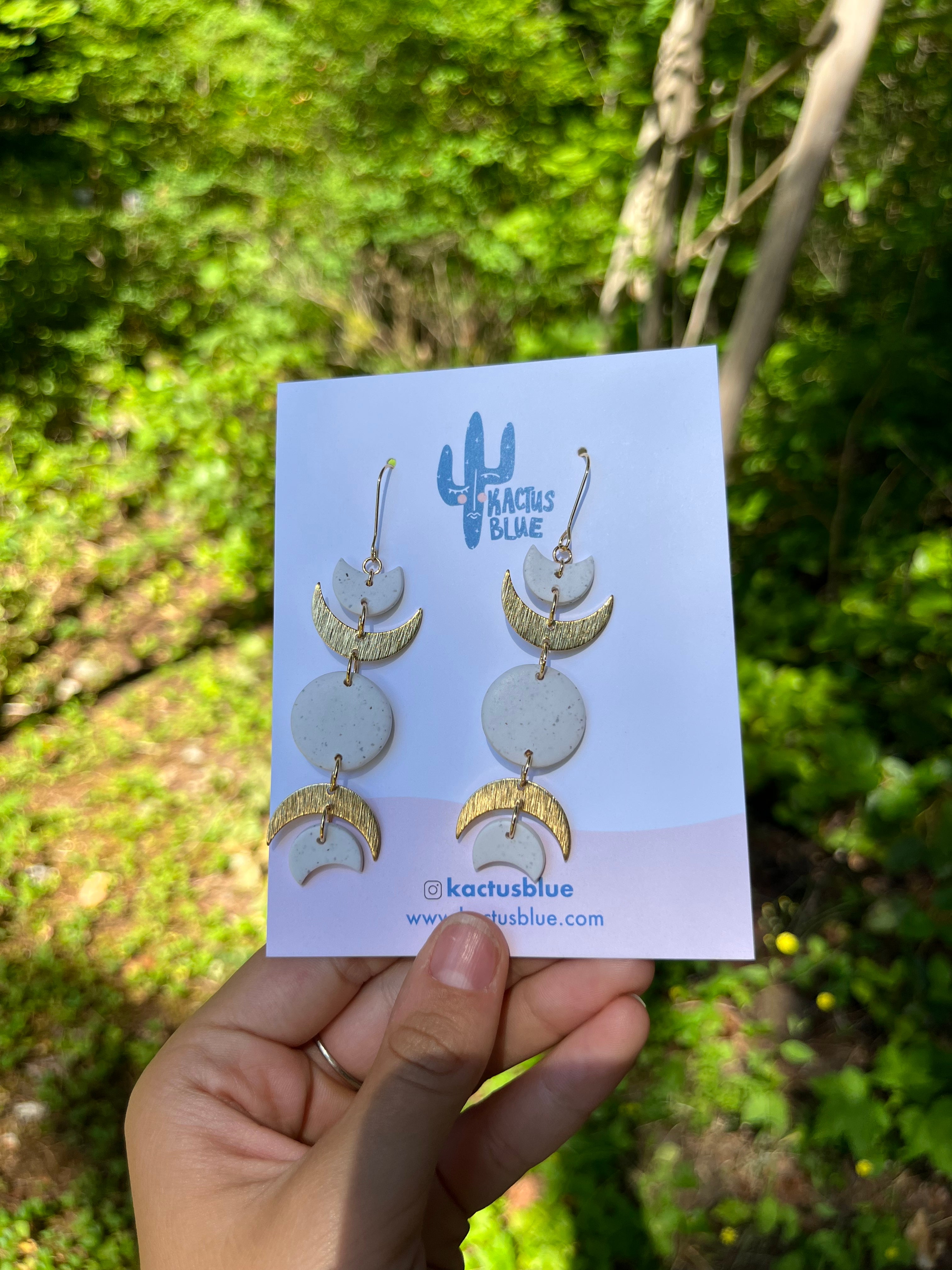 Moonphases w/ textured gold