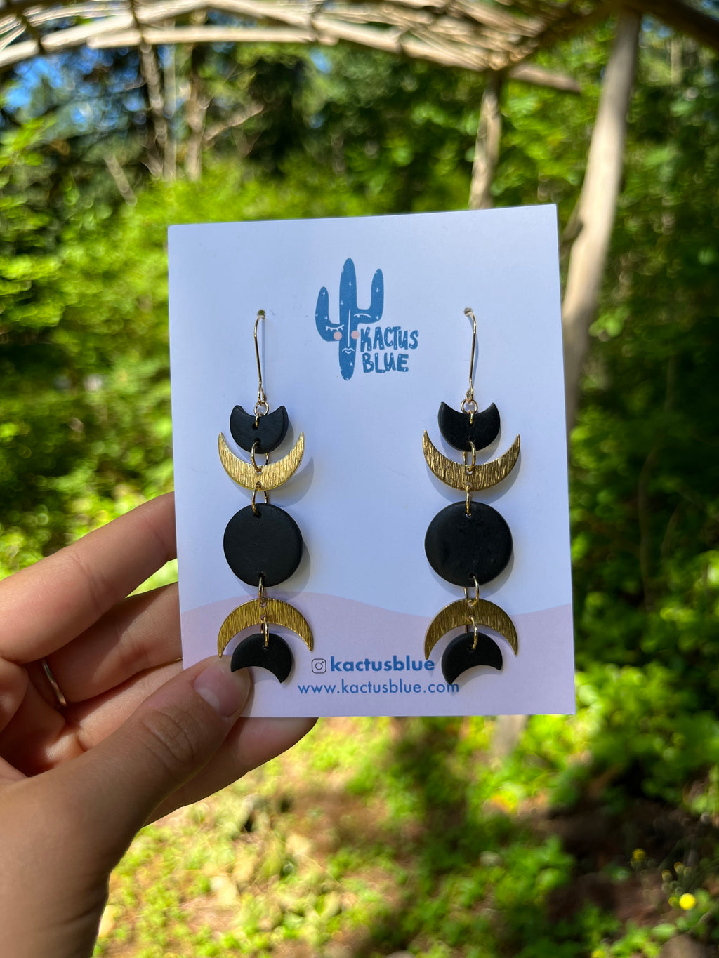 Moonphases w/ textured gold