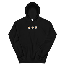 Load image into Gallery viewer, Hoodie with 3 flowers
