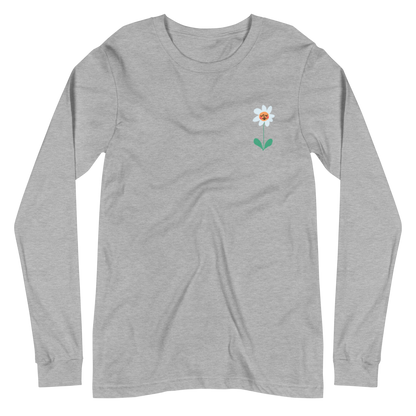 Unisex Long Sleeve Tee with 3 Buds