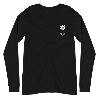 Unisex Long Sleeve Tee with 3 Buds