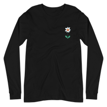 Load image into Gallery viewer, Unisex Long Sleeve Tee with 3 Buds
