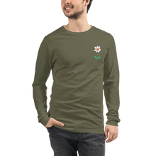 Load image into Gallery viewer, Unisex Long Sleeve Tee with 3 Buds
